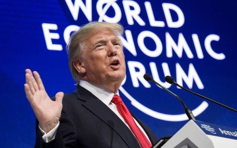 US President Donald Trump has decried the climate crisis in a speech at the 50th World Economic Forum in Davos telling the warnings of climate crisis were foolish.
