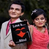 blind love in India