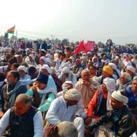 indian farmers road blockade
