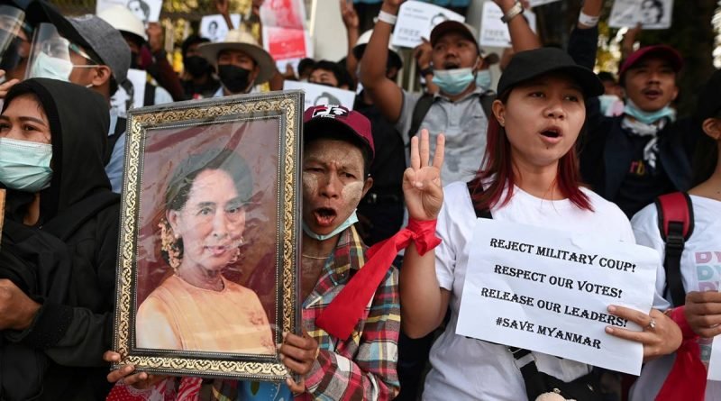 Myanmar Coup: Smaller Protests As Junta Deploys More Soldier