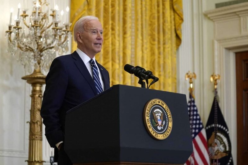 Biden holds the door open for Senate changes to push the agenda