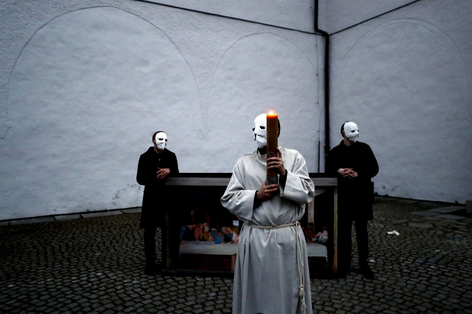 Easter procession has gone ahead in southern Czech Republic amid tight coronavirus restrictions
