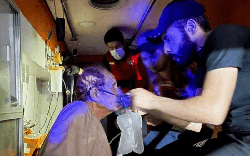 Iraq Covid hospital fire: 82 dead 'oxygen tank explodes' explode
