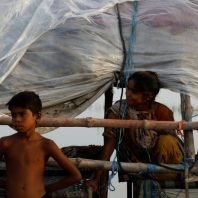 Makeshift relief camps have sprung up all over Pakistan to cope with the many displaced