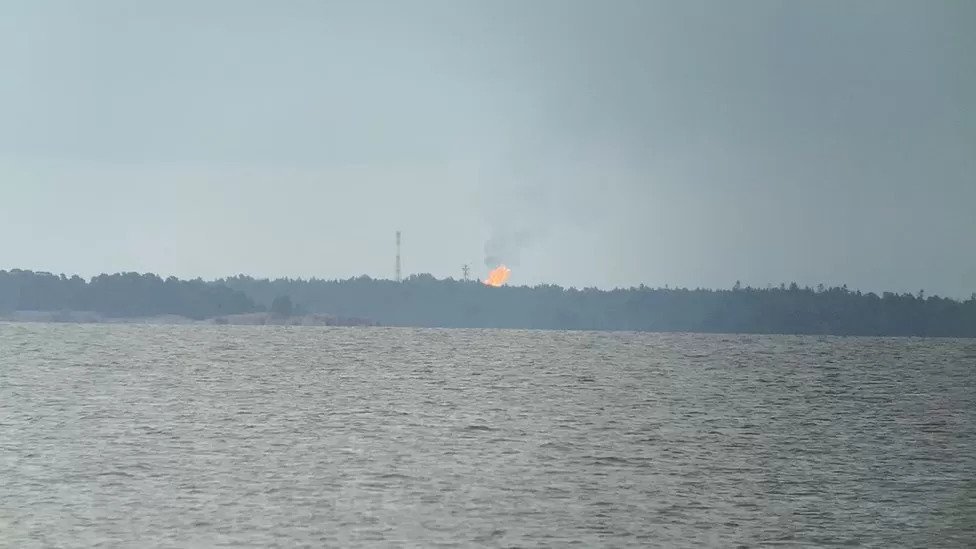 Russia Burns off Gas as Europe's Energy Bills Rocket