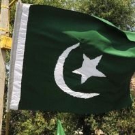 Pakistani motorcycle suicide bomber kills three troops.