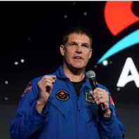 Former fighter pilot will go to the moon first for Canada.