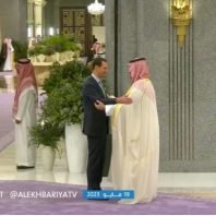 Assad greets former foes at Arab League summit.