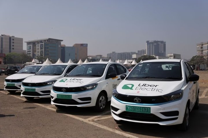 Uber Green pushes EVs in India.