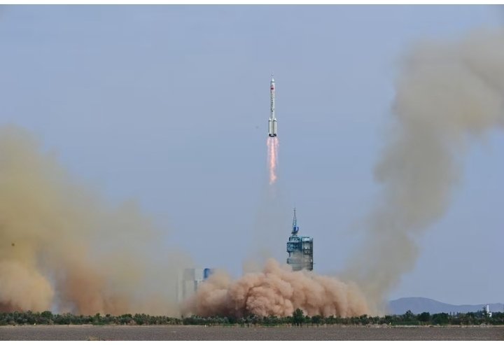 State media reports Shenzhou-16 launch to Chinese space station.