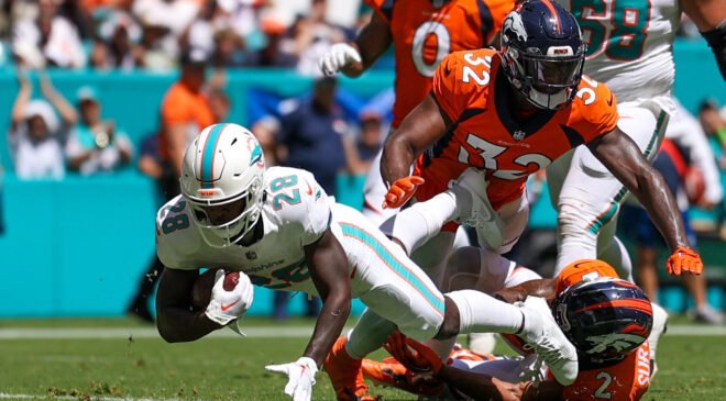 nfl-roundup:-dolphins-score-70-points-in-routing-broncos